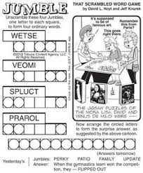 Maybe you would like to learn more about one of these? 54 Jumble Puzzle Ideas Jumble Puzzle Jumbled Jumbled Words