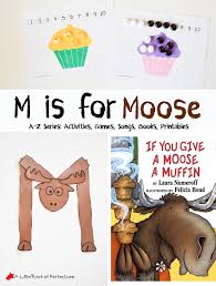 Letter Of The Week A Z Series M Is For Moose Letter A Crafts Letter M Activities Letter M Crafts