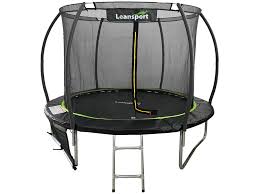 Everfit 8Ft Trampoline For Kids W/ Ladder Enclosure Safety Net Pad Gift  Round - Unbranded