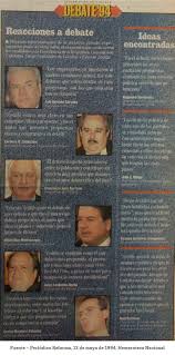 Se consolida el proteccionismo industrial mediante permisos y altos aranceles a la importación. Dememoria On Twitter Para La Historia Fue El Titular De Reforma Y Destaco El Tono Burlon De Diego Hacia Zedillo Al Llamarlo Un Chico Aplicado Zedillo Pidiendole A Cardenas Que No Lucrara