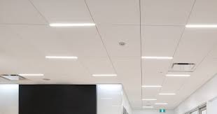 Translucent ceiling tiles for your existing fluorescent or led lighting that provide a vibrant and natural feeling. Decoustics Led Ceilencio Decoustics