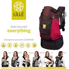 Lille Baby Complete Airflow 6in1 Baby Carrier Charcoal Berry