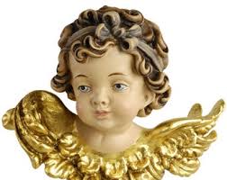 Guardian Angel Amore With Boy, Wooden Statues, Wooden Decoration, Wooden  Angels,church Supplies, Religious Catholic Decoration, Original