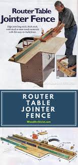 Router Table Jointer Fence Router Tips Jigs And Fixtures Woodarchivist Com Woodworking Tips Router Woodworking Router Table