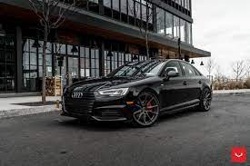 Audi A4 B9 S Line Trim Anthracite Color Hybrid Forged Series Hf 3 Vossen Wheels Audi A4 Audi Black Audi