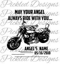 Decal In Loving Memory Motorcycle Loss Svg Sticker Artwork Etsy In 2021 In Loving Memory Memories Remembrance Tattoos