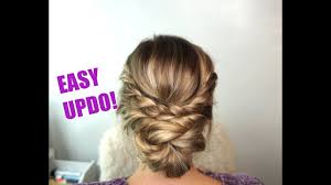 70 fun and easy updos for long hair lovehairstyles com. Easy Updo Hairstyle Perfect For Short Medium And Long Hair Youtube
