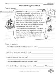Remembering Columbus Lesson Plans The Mailbox Reading Comprehension Worksheets Social Studies Worksheets Reading Comprehension