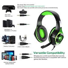 Bluefire 3 5mm Ps4 Gaming Headset Headphone With Microphone And Led Light Compatible With Playstation 4 Xbox One Pc Ps4 Gaming Headset Gaming Headset Headset