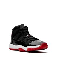 Nike Kids Air Jordan 11 Retro Gs Bred Farfetch In 2020 Air Jordans Jordan 11 High Top Air Jordan 11