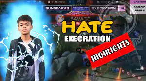 Managing this group of esports players : Execration Hate Top Plays Highlights Youtube