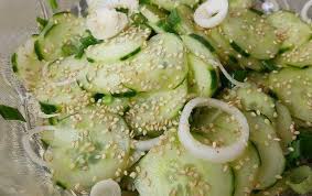 salade de concombre a l asiatique recette salade concombre concombre salade