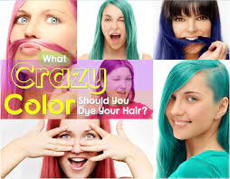 Find your perfect hair color instantly with our hair color quiz, and get hair colors that are right for your unique hair. What Crazy Color Should You Dye Your Hair Quiz Livingly
