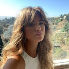 Eyes closed day dreaming about having this beach to ourselves. Matilda Djerf On Instagram Baby Hair Baby Eyes Baby Nose Baby Face Sleek Short Hair Blonde Hair Brown Eyes Hair