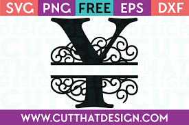 Download Free Svg Files Monogram Letters Svg File Free 2191889 Png Images Pngio