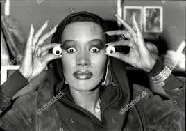 Singer Grace Jones Being Measured By Editorial Stock Photo