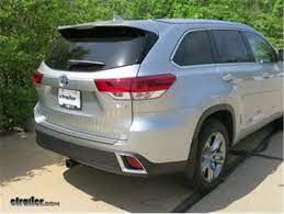 Tow hitch receiver w/wiring harness. Ecohitch Hidden Trailer Hitch Installation 2018 Toyota Highlander Video Etrailer Com