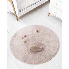 Teppiche für kinder sollten aus kurzflor gefertigt und schadstofffrei sein. Kinderzimmer Runder Teppich Durchmesser 120cm Rosa