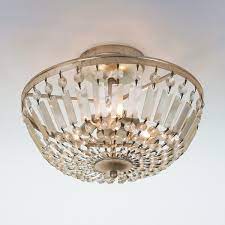 Today's market offers a multitude of choices. Naples Antiqued Crystal Basket Semi Flush Ceiling Light Ceiling Lights Semi Flush Ceiling Lights Flush Ceiling Lights