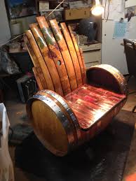 Wine Barrel Chair Or Bench Wine Barrel Furniture Barrel Chair Wine Barrel Chairs