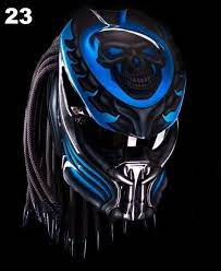 Viking Predator Helmet Dot Approved Unbranded Predator Helm Motor Sepeda Motor Modifikasi Helm