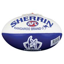 Sherrin Afl North Melbourne Kangaroos Softie Ball Rebel Sport