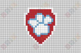 Pixel art facile pat patrouille univerthabitat. Paw Patrol Logo Empty Novocom Top