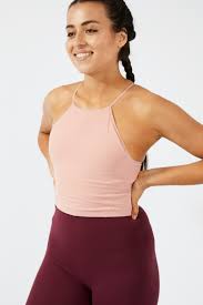 Maybe you would like to learn more about one of these? Nike Yoga Infinalon Cropped Tank Final Sale Rust Pink Stylerunner