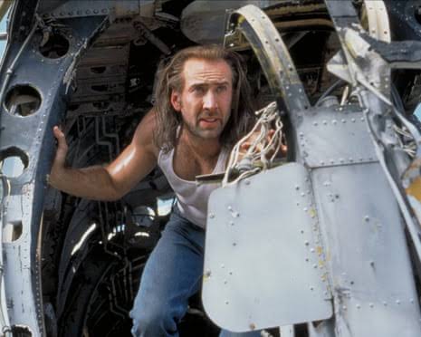 A spiritual awakening': why Con Air is my feelgood movie | Nicolas Cage |  The Guardian