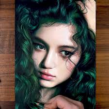 Drawing NewJeans: Danielle