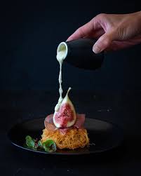 Figs At The Peak Of Their Season Dripping With Sweet Jam Like Centres Beautifully Perched On Salty Prosciutto And A Sweet Crunchy H Sydney Food Food Recipes