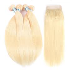 Buy blonde weave with frontal from reliable alipearlhair ombre human hair suppliers.find quality blonde weave with closure,and more on alipearlhair.com. 613 Blonde Color Straight Hair 4 Bundles With 4 4 Lace Closure Asteriahair