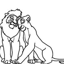 Scar simba lion king coloring pages. The Evil Scar The Lion King Coloring Page Kids Play Color