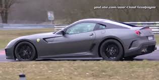 Destroying tires with ferrari f12 drifting! Video Ferrari 599 Gto And Laferrari Drift At The Ring Gtspirit