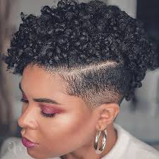 The hair at the front is left medium length and frames the face. 63 Cute Hairstyles For Short Curly Hair Women 2021 Guide