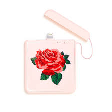 Back Me Up Mobile Charger Will You Accept This Rose Mobile Charger Tech Accessories Iphone Charger
