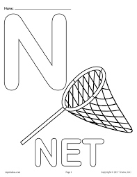Der einfachste weg ungleichbehandlungen vorzubeugen ist, statt vornamen städtenamen zu nutzen. Letter N Alphabet Coloring Pages 3 Printable Versions Alphabet Coloring Pages Alphabet Coloring Letter N Crafts