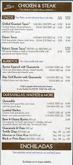 Rubio's coastal grill is one of the best places to go if you love seafood and especially various items of fish. Rubio S Menu With Prices Slc Menu