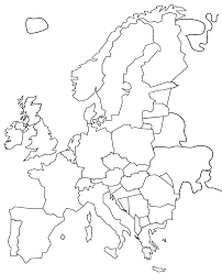 Europakarte farbig mit hauptstädten, vector buy this. Europakarte Zum Ausmalen Grundschule 1ausmalbilder Com