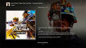 How To Download Black Ops Cold War Beta On Ps4 Youtube