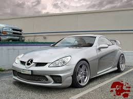 Magicmanu Tuning Virtuel Slk 55 Amg Mercedes Slk Mercedes Benz Cars Mercedes