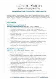 Nail that assistant manager resume objective, highlight the right assistant manager skills, and start getting more interviews thanks to expert tips and simple hacks! Assistant Property Manager Resume Samples Qwikresume