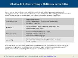 Check spelling or type a new query. Mckinsey Cover Letter Sample