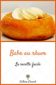 Baba Au Rhum La Recette Facile Recette Recette Facile Recettes De Cuisine