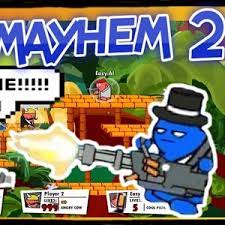 Chaotic gun battle, this is a stimulating fun games, picked up the gun in your hands to beat the opponent, oh, beware of bombs, but will blow your ~. Gun Mayhem