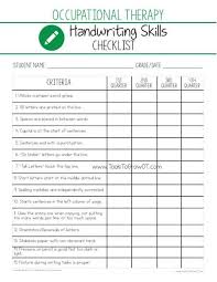 Self care assessment occupational therapy. Assessment Checklists Caseload Management Therapy Resources Tools To Grow Inc