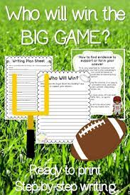 Who Will Win The Football Game Using Text Evidence In Writing Text Evidence Who Will Win Writing