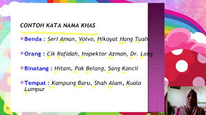 Start studying kata nama khas. Kata Nama Khas Youtube