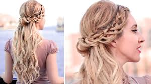Une coiffure printanière et facile à faire ? Tuto Coiffure Romantique Tresse Cascade Pour Noel Les Fetes Reveillon 31 Decembre Jour De L An Youtube