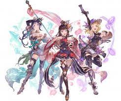 グラブル 3年生チーム 松浦果南 黒澤ダイヤ 小原鞠莉 の評価 グランブルーファンタジー gamewith グラブル イラスト イラスト マンガアート